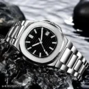 The Reserve Automatic - Blue/Silver - Silver Chain