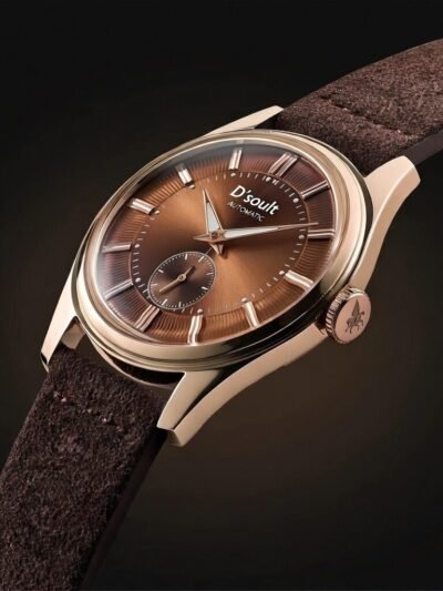 Galaxy III - Chocolate Brown Rose Gold Leather